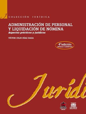 cover image of Administración de personal y liquidación de nómina